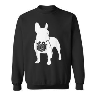 French Bulldog Christmas Dog Frenchie Puppy X-Mas Pajama Men Women Sweatshirt Graphic Print Unisex - Seseable