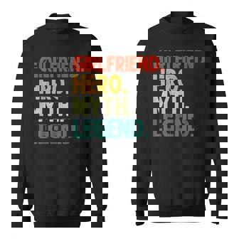 Freundin Hero Myth Legend Retro Vintage Freundin Sweatshirt - Seseable