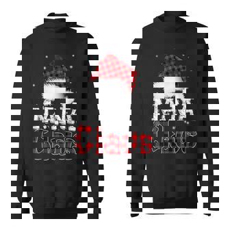 Fun Santa Hat Christmas Costume Family Matching Nana Claus V3 Men Women Sweatshirt Graphic Print Unisex - Thegiftio