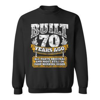 Funny 70Th Birthday B Day Gift Saying Age 70 Year Joke Sweatshirt - Seseable