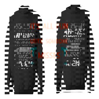 Funny Barcode Reader Postal Warehouse Associate Picker Sweatshirt | Mazezy
