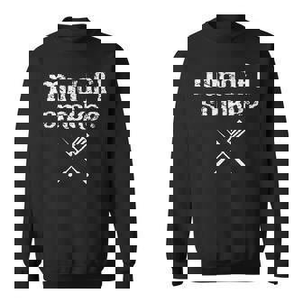 Funny Bbq Smoker Accessory Pitmaster Grill Gift For Dad Men Sweatshirt - Thegiftio UK