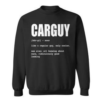 Funny Car Guy Definition Design Cars Lovers Racing Men Women Sweatshirt Graphic Print Unisex - Thegiftio UK
