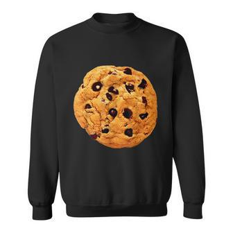 Funny Chocolate Chip Cookie Costume Gift Last Minute Lazy Party Gift Sweatshirt - Monsterry