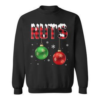 Funny Christmas Chest Nuts Matching Couples Chestnuts V5 Men Women Sweatshirt Graphic Print Unisex - Thegiftio UK