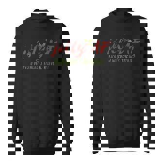 Funny Christmas Jolly Af Now Wheres The Wine Distressed Men Women Sweatshirt Graphic Print Unisex - Thegiftio