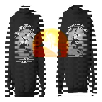 Funny Cowboy Bull Rider Best Bull Rider Ever Rodeo Sweatshirt - Seseable
