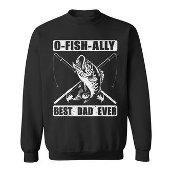 Funny Fishing Dad Fisherman Best Dad Ever Fish Man Sweatshirt | Mazezy