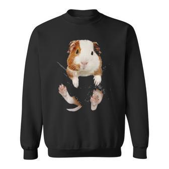 Funny Guinea Pig In Your Pocket Sweatshirt - Seseable