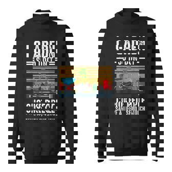 Funny I Garden So I Dont Choke People Gardening Sweatshirt | Seseable FR