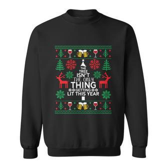 Funny Ing Tree Beer Ugly Christmas Sweaters Gift Sweatshirt - Monsterry DE