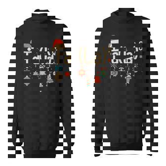 Funny Math Santa Christmas Fa La8 For Math Teacher Xmas Men Women Sweatshirt Graphic Print Unisex - Thegiftio