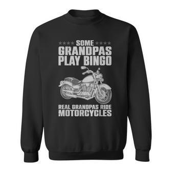 Funny Motorcycle For Grandpa Dad Motorcycle Lovers Riders Sweatshirt - Seseable