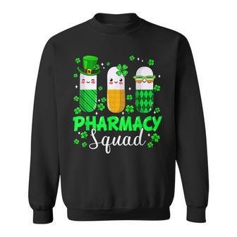 Funny Pharmacy Squad Leprechaun Pharmacist St Patricks Day Sweatshirt | Mazezy