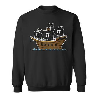 Funny Pi-Rate - Happy Pi Day Math Geek Pirate Lover Sweatshirt - Seseable