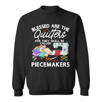 Funny Quilting Knitting Lover Sewing Sweatshirt | Mazezy