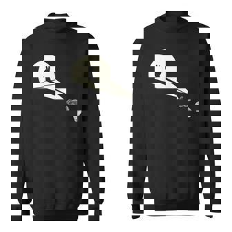 Funny Rabbit Silhouette Hand Shadow Puppetry - Funny Puppet Sweatshirt | Mazezy