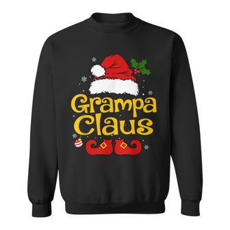 Funny Santa Grampa Claus Christmas Matching Family Group Men Women Sweatshirt Graphic Print Unisex - Thegiftio UK
