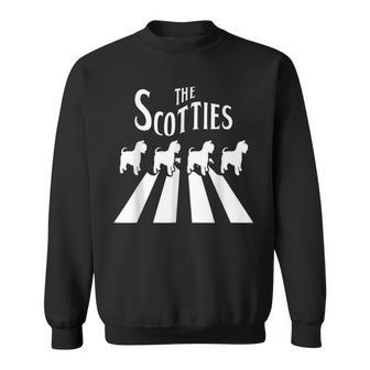 Funny Scotties Scottish Terrier Dog Breed Dogs Owner Puppy Sweatshirt | Mazezy