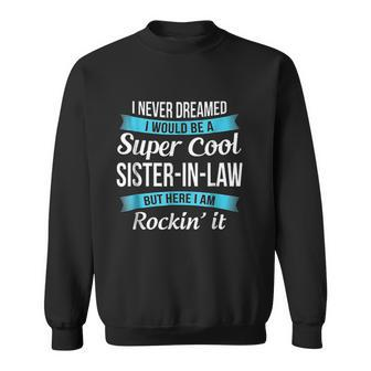 Funny Sister In Law V2 Men Women Sweatshirt Graphic Print Unisex - Thegiftio UK