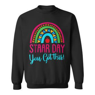 Funny Test Staar Day Mode On Teacher Testing Ideas School Sweatshirt - Thegiftio UK
