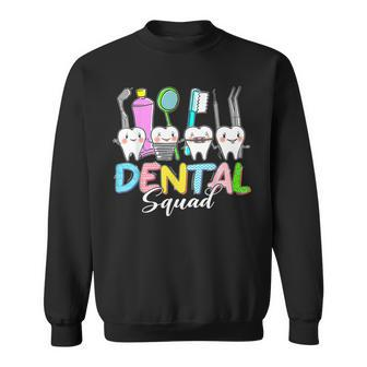 Funny Th Dental Squad Dentist Happy Easter Day Sweatshirt | Mazezy CA