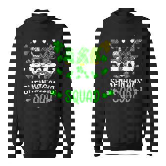 Funny Time For Shenanigans Squad St Patricks Day Gnomes Sweatshirt - Seseable