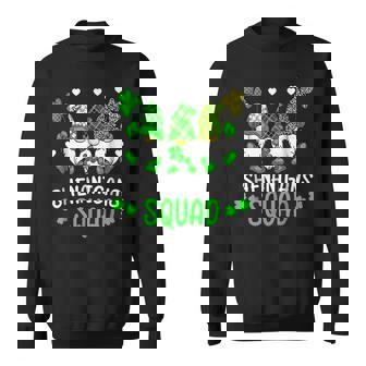 Funny Time For Shenanigans Squad St Patricks Day Gnomes Sweatshirt - Seseable