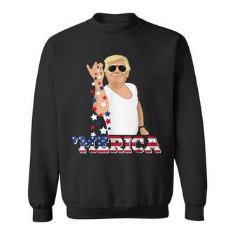 Funny Trump Bae Funny 4Th Of July Trump Salt Freedom Sweatshirt | Mazezy
