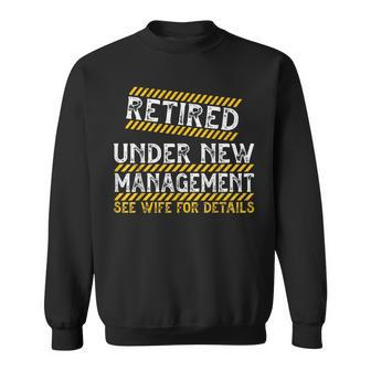 Funny Vintage Retirement Men Dad Retiring Father Day Sweatshirt - Seseable