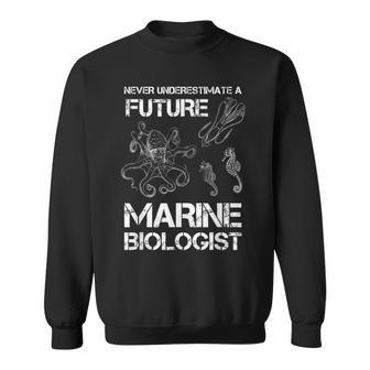 Future Marine Biologist V2 Men Women Sweatshirt Graphic Print Unisex - Seseable