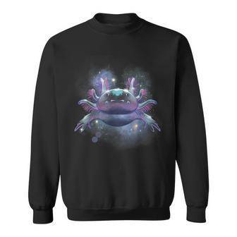 Galaxy Axolotl Weltraumastronaut Mexikanischer Salamander Sweatshirt - Seseable