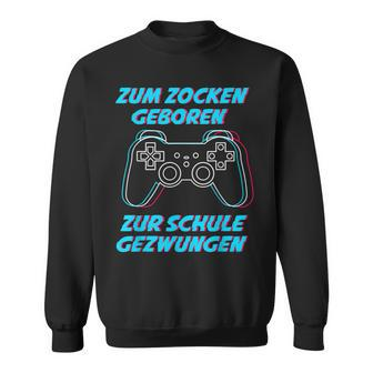 Gamer Videospiele Konsole Ps5 Gaming Geburtstag Zocken Sweatshirt - Seseable