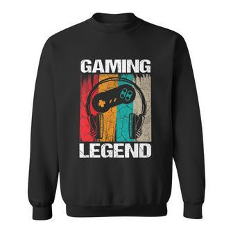 Gaming Legend Pc Gamer Video Games Gift Boys Teenager Kids Tshirt Sweatshirt - Monsterry