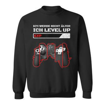 Gaming Zocken Konsole Ps5 Level Up Geburtstag Gamer Spruch Sweatshirt - Seseable