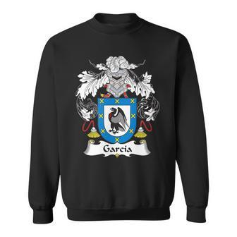Garcia Coat Of Arms - Family Crest Men Women Sweatshirt Graphic Print Unisex - Thegiftio UK