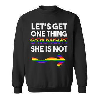 Gay Couple Matching Outfit Lesbian Couple Pride Lgbtq Gifts Sweatshirt - Seseable