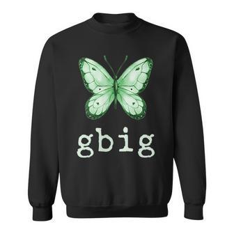 Gbig Butterfly Sorority Reveal Big Little For Lil Sister Men Women Sweatshirt Graphic Print Unisex - Thegiftio UK