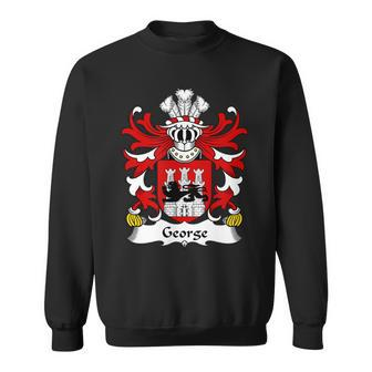 George Coat Of Arms Family Crest Sweatshirt - Seseable