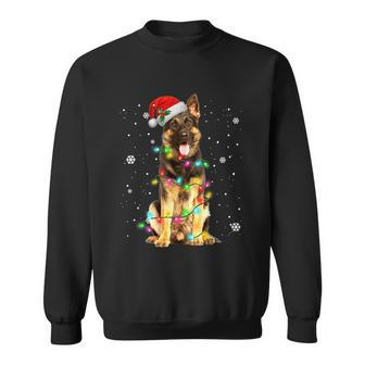 German Shepherd Dog Tree Christmas Sweater Xmas Dogs Gifts Tshirt Sweatshirt - Monsterry