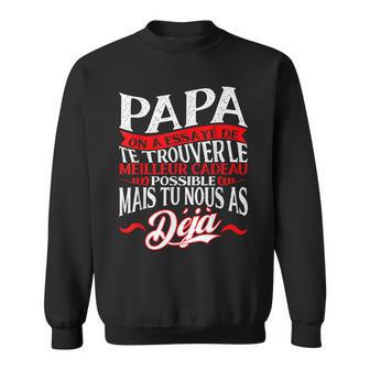 Geschenk Für Papa Geburtstag Geburt Original Rigolo Sweatshirt - Seseable