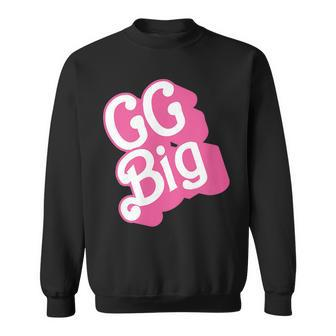 Gg Grand Big Pledge Rush Alumnae Sorority Vintage Pink Sweatshirt - Seseable