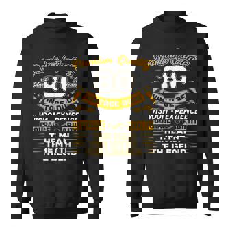 Gift For 80 Years Old 80Th Vintage The Man Myth Legend Sweatshirt - Seseable