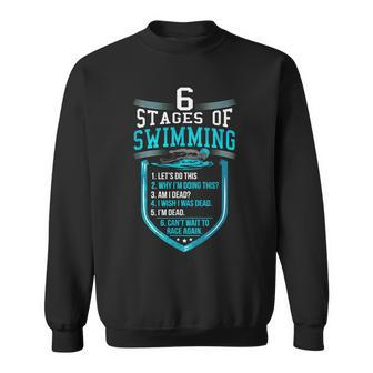 Gifts For Swimmers Swim Team Gifts Funny Swimming Funny Swim Men Women Sweatshirt Graphic Print Unisex - Seseable