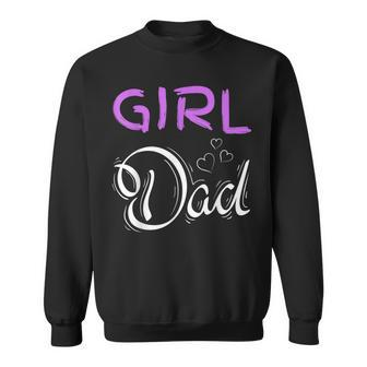 Girl Dad Est New Baby 2023 - Future Father Daddy Est 2023 Sweatshirt - Thegiftio UK