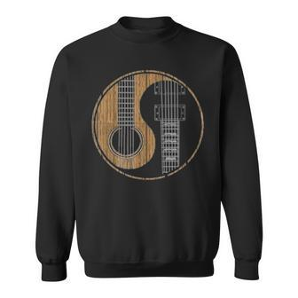 Gitarren Sweatshirt für Gitarristen, Unisex Design für Musiker - Seseable