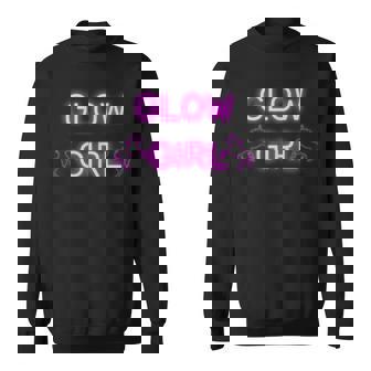 Glow Girl Glow Party Retro 80Er Costume Dance Party Sweatshirt | Mazezy