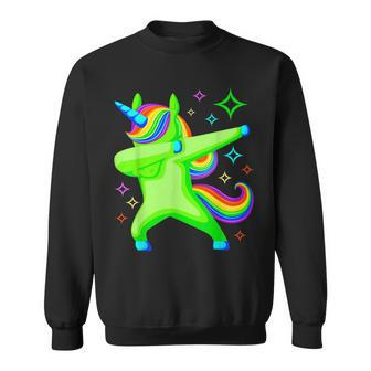 Glow Party Unicorn Squad Neon Lights Party Lover Sweatshirt | Mazezy