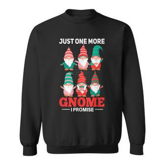 Gnome Gnome Collector Funny Collecting Garden Gnomes Sweatshirt | Mazezy