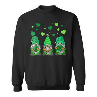 Gnome Leprechaun Green Gnomes Tomte St Patricks Day Sweatshirt - Seseable